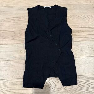 Abercrombie & Fitch Black Sleeveless Top